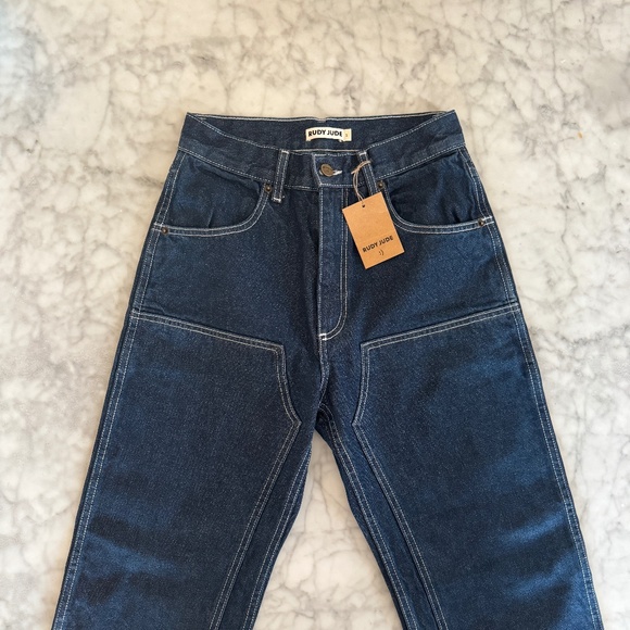 RUDY JUDE Adult Utility Jeans / Indigo / Size 2, Custom Inseam 28 - Picture 2 of 9